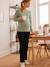 Wide Leg Trousers, Occasion Wear, for Maternity BLACK DARK SOLID 