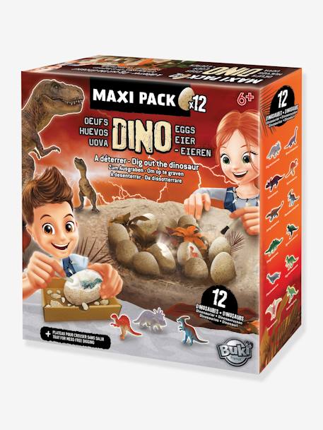 Maxi Pack 12 Dino Eggs - BUKI orange 