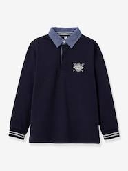 Rugby Shirt in Organic Cotton for Boys, by CYRILLUS