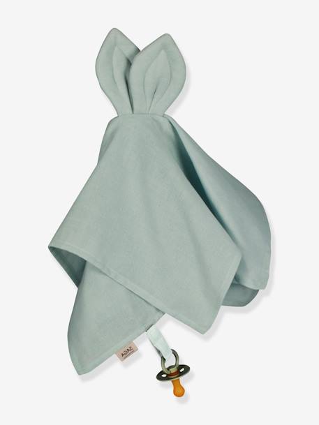 Ears Comforter - SAGA COPENHAGEN green+rose+violet 