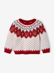 Baby-Jumpers, Cardigans & Sweaters-Christmas Jumper for Babies