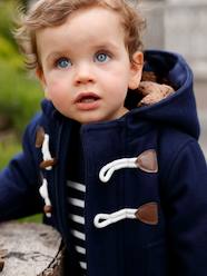 Baby-Outerwear-Hooded Duffle Coat for Babies