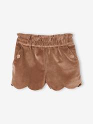 Girls-Shorts-Velour Shorts for Girls