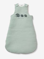 Bedding & Decor-Baby Bedding-Sleeveless Baby Sleep Bag in Organic* Cotton Gauze, LOVELY NATURE
