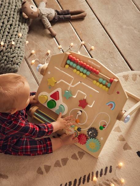 Vertical Activity Board in FSC® Wood Multi 