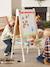 3-in-1 Foldable Board, Adjustable Height  - Wood FSC®100% Certified PINK MEDIUM SOLID+white+Wood/Multi 