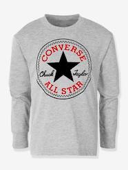 Boys-Tops-T-Shirts-Long Sleeve Top for Children, Chuck Patch by CONVERSE