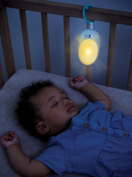 3-in-1 Baby Night Light, Douce Nuit Seal - INFANTINO grey 