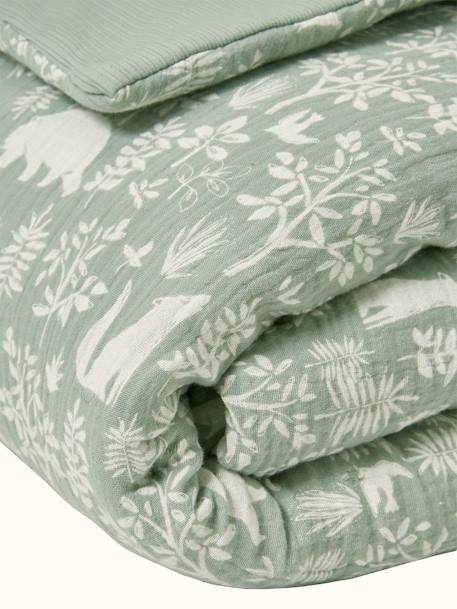 Play Mat, In the Woods sage green 