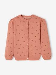 Printed Jacket, Scalloped Trim, for Girls