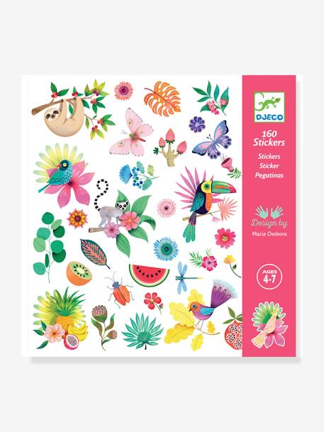 160 Paradise Stickers by DJECO rose 