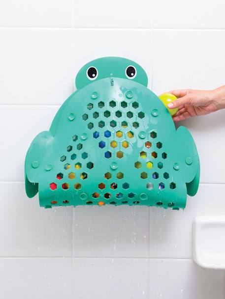 2-in-1 Bath Mat & Storage Basket, INFANTINO Blue 