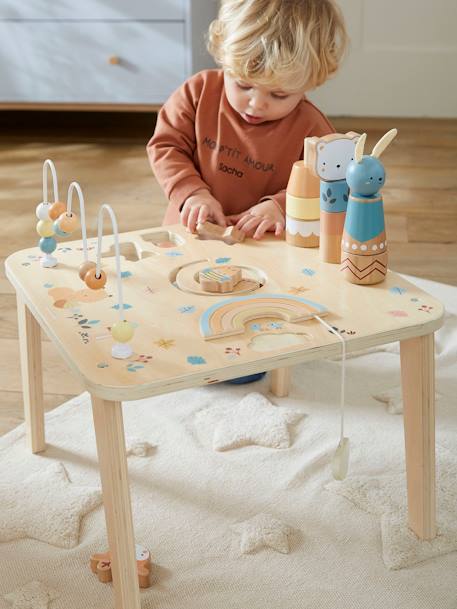 Activity Table in FSC® Wood, Forest Friends green 