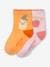 Pack of 2 Pairs of 'Fruit' Socks for Babies apricot 