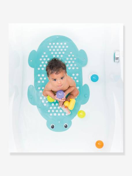 2-in-1 Bath Mat & Storage Basket, INFANTINO Blue 