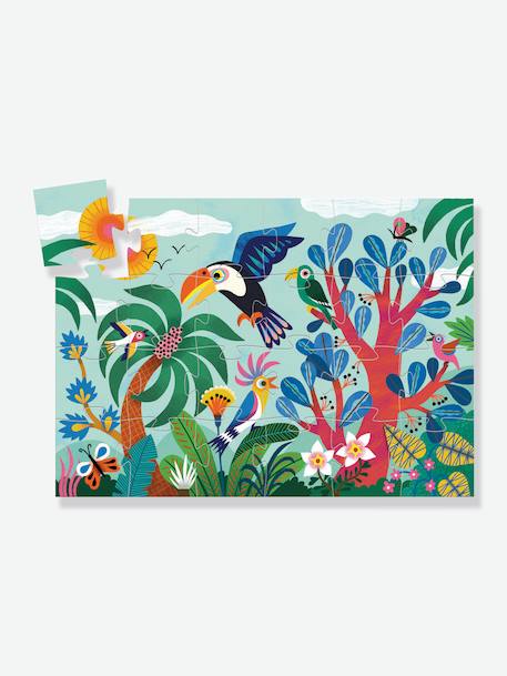 24-Piece Puzzle, Coco the Toucan by DJECO blue 