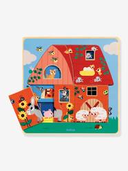 Toys-Educational Games-Puzzles-3-Level Puzzle, Chez Moo by DJECO