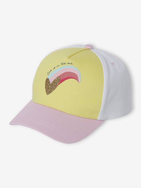 Pastel Cap for Girls pale yellow 