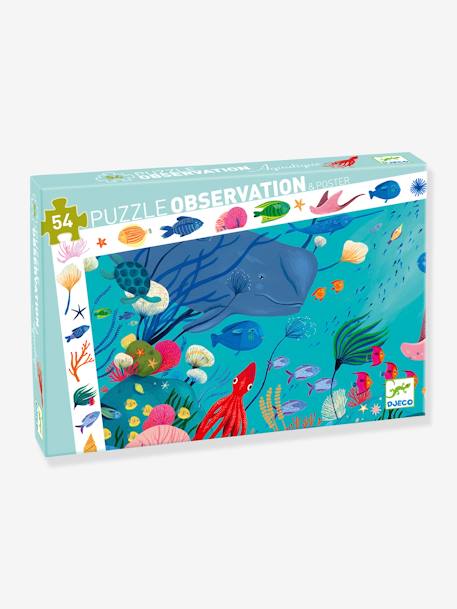 Aquatic Observation Puzzle by DJECO blue 