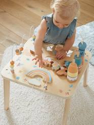 Toys-Baby & Pre-School Toys-Early Learning & Sensory Toys-Activity Table in FSC® Wood, Forest Friends