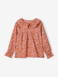 Blouse with Floral Print, for Girls