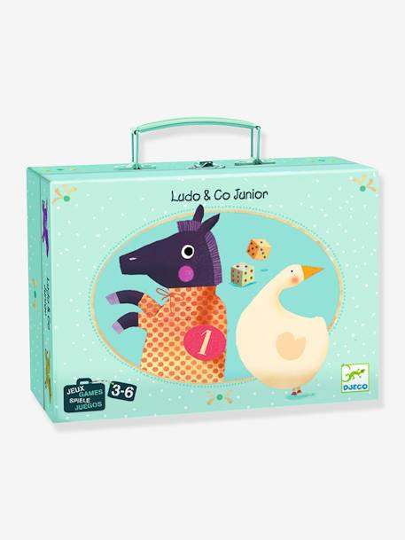 Junior Games Suitcase - Ludo & Co by DJECO blue 