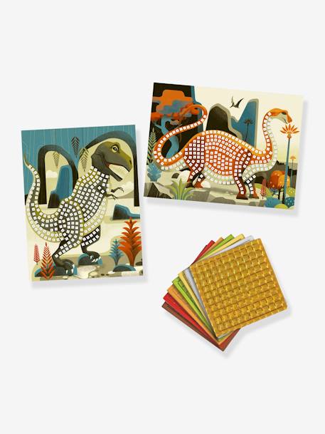 Dinosaurs Mosaics by DJECO red 