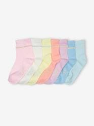 -Pack of 7 Pairs of Socks for Girls