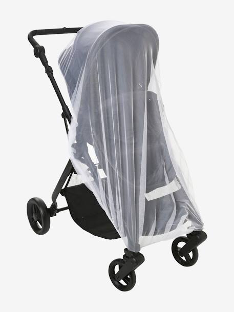 Mosquito Net for Pushchair & Extra Bed White 