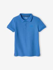Boys-Tops-Short Sleeve Polo Shirt, Embroidery on the Chest, for Boys