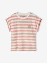 Girls-Tops-T-Shirts-Striped T-Shirt for Girls