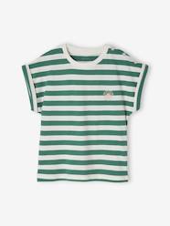 Girls-Tops-T-Shirts-Striped T-Shirt for Girls