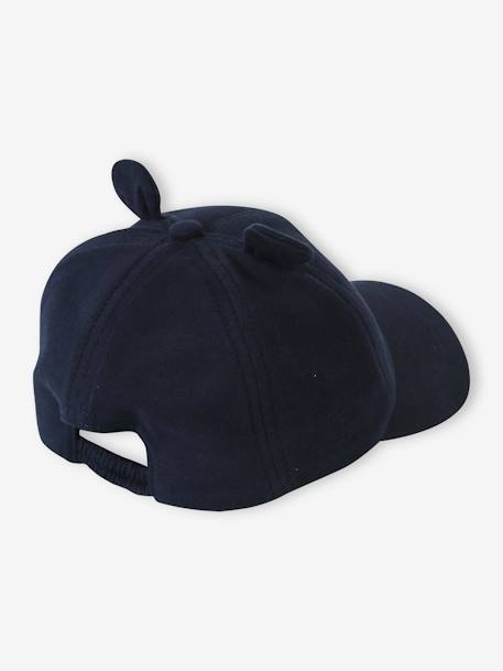 Bear Cap for Baby Boys navy blue 