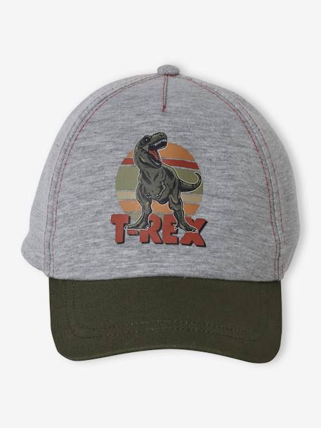 T-Rex Cap for Boys marl grey 