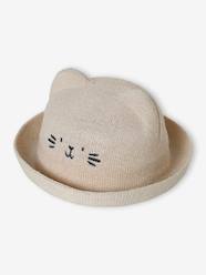-Cat-Shaped Hat for Baby Girls