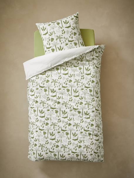 Duvet Cover + Pillowcase Set for Children, Trek multicoloured 