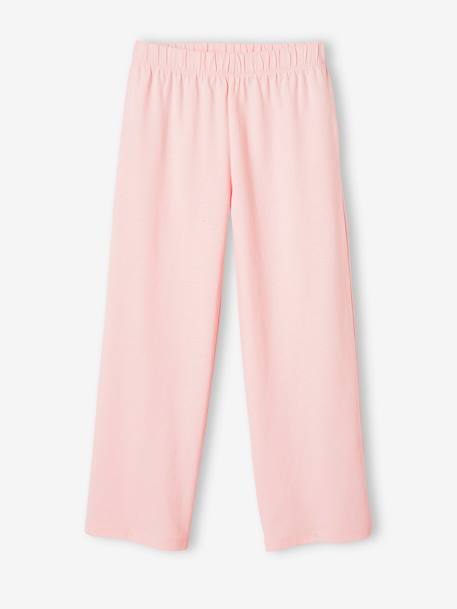 Wide Rabbit Pyjamas for Girls pale pink 