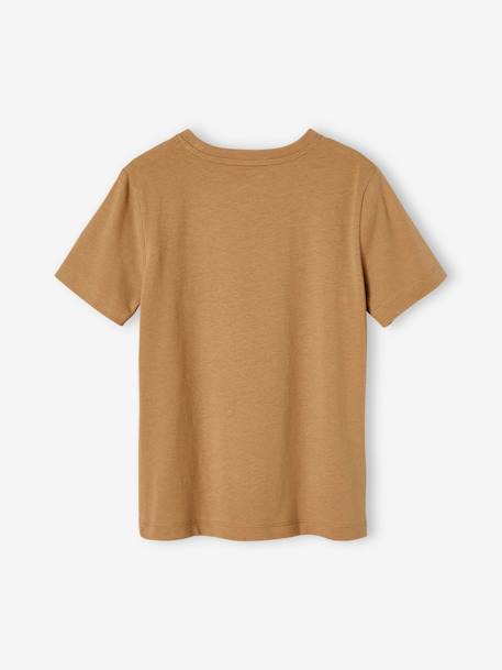 Dinosaur T-Shirt for Boys beige+night blue 