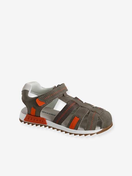Closed-Toe Sandals for Boys taupe 