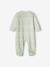 Rabbit Sleepsuit in Velour, for Babies aqua green 