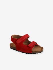 Leather Sandals with Touch-Fasteners, for Baby Boys