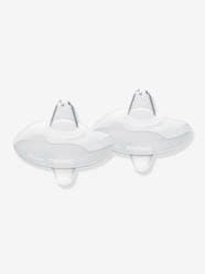 Nursery-Breastfeeding-Accessories-Pack of 2 Contact Nipple Shields by MEDELA, Size M
