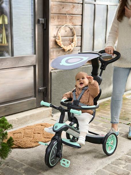 4-in-1 Progressive Tricycle by GLOBBER Light Green+lilac 