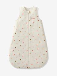 Summer Special Baby Sleep Bag in Cotton Gauze, with opening in the middle, Small Hearts