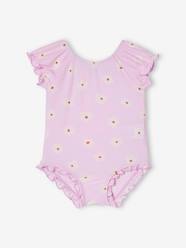 Baby-Swim & Beachwear-Swimsuit with Floral Print for Baby Girls
