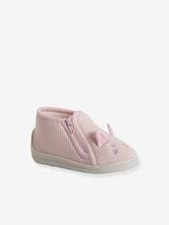 Shoes-Canvas Slippers with Zip, for Babies