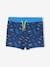 Swim Boxers with Dinos Print for Boys navy blue 