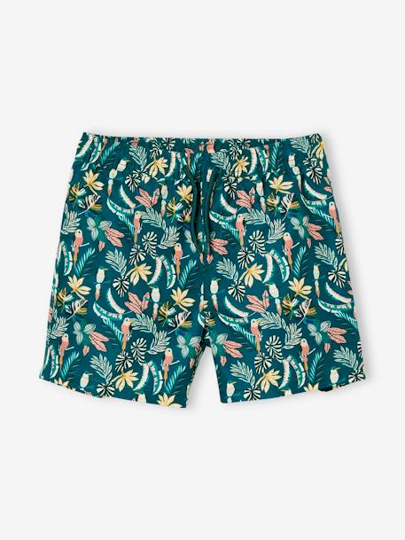 Printed Swim Shorts for Boys green 