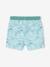 Printed Swim Shorts for Baby Boys aqua green 