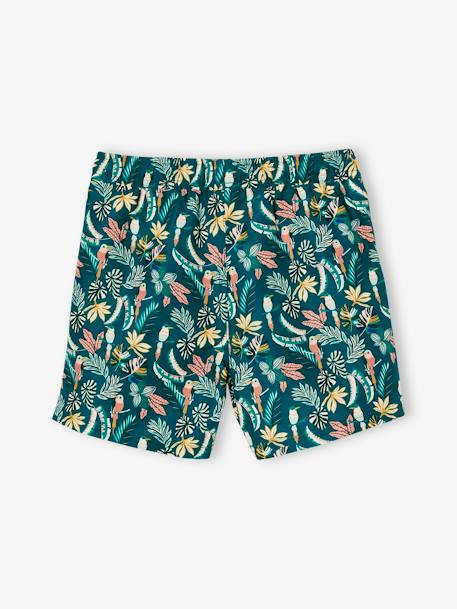 Printed Swim Shorts for Boys green 